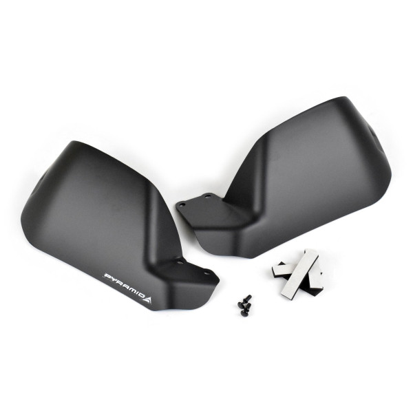 Pyramid Plastics Pyramid handguard extensions | matte black | yamaha tracer 9 2021>current